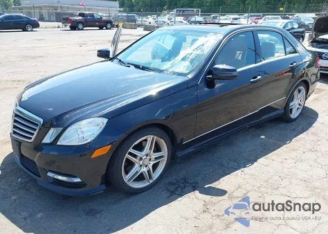 2013 Mercedes-Benz E 350 4Matic из США, поврежденный, VIN WDDHF8JB0DA681976